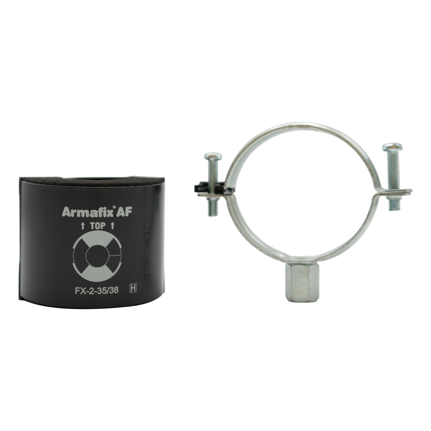 Armafix AF Kautschuk-Rohrträger und Rohrschelle aus Metall