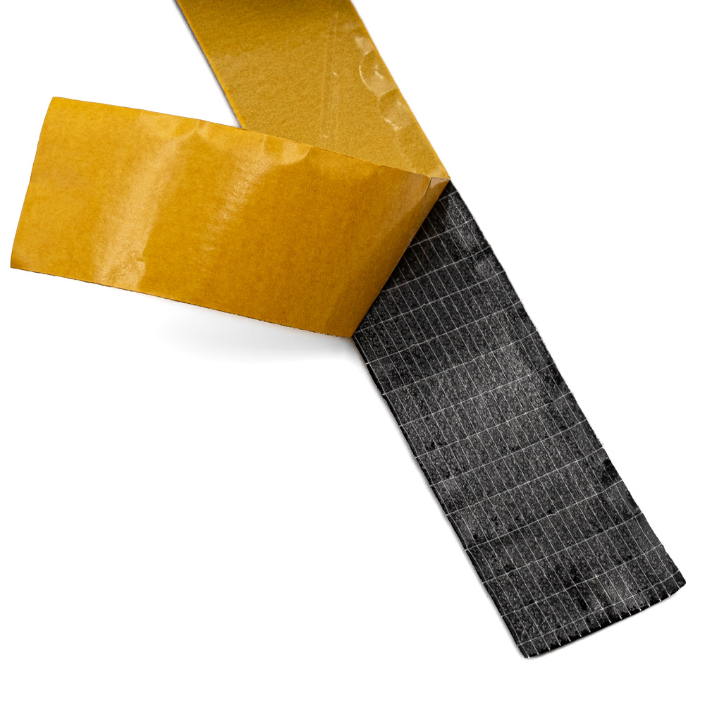 Armacell Armaflex XG Tape Kautschuk Klebeband 15m Rolle schwarz detail Gewebe Schutzfolie