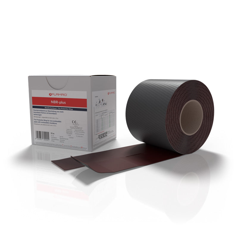 Brandschutzbandage Flamro NBR-plus mittig teilbar, mit Karton