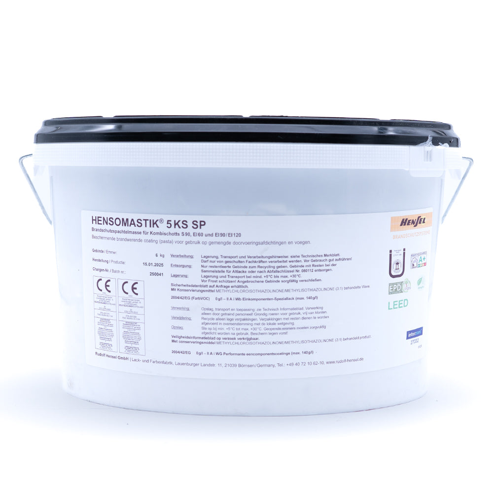 Hensel Hensomastik 5 KS SP Brandschutzspachtelmasse 6kg