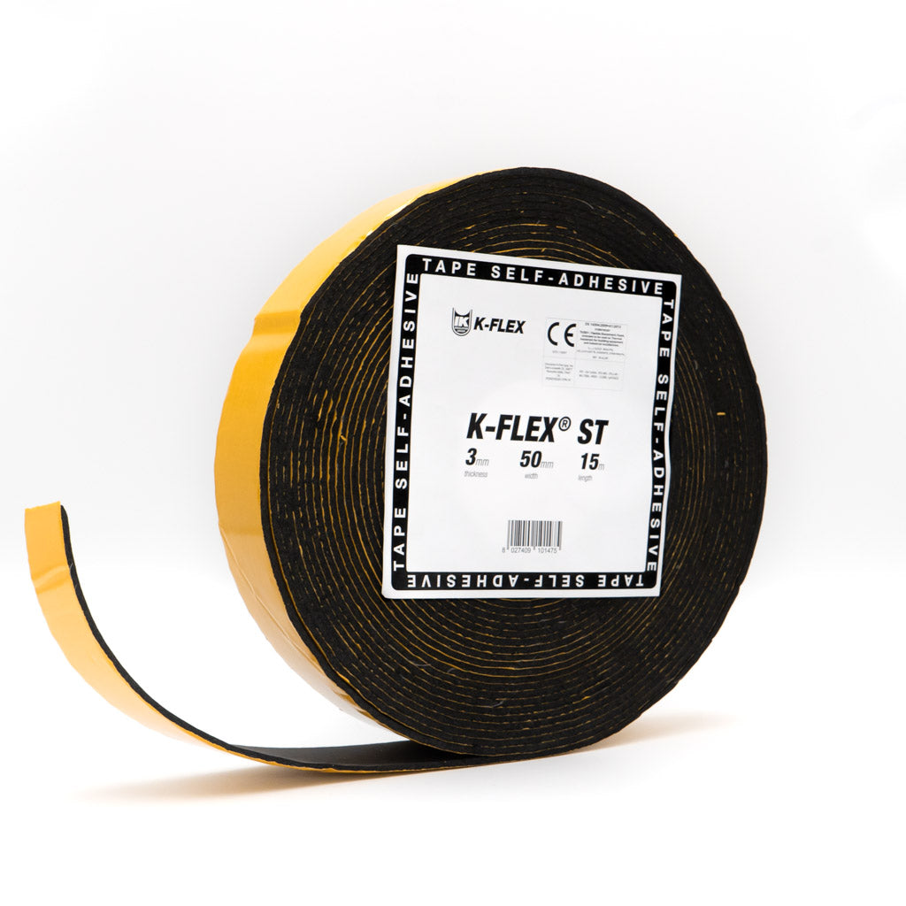 K-Flex ST Band Tape Klebeband schräg Rolle abgerollt
