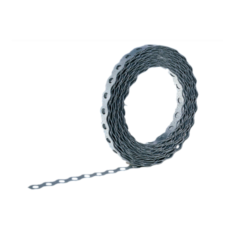 Lochband 17mm - verzinkter Stahl - Rolle