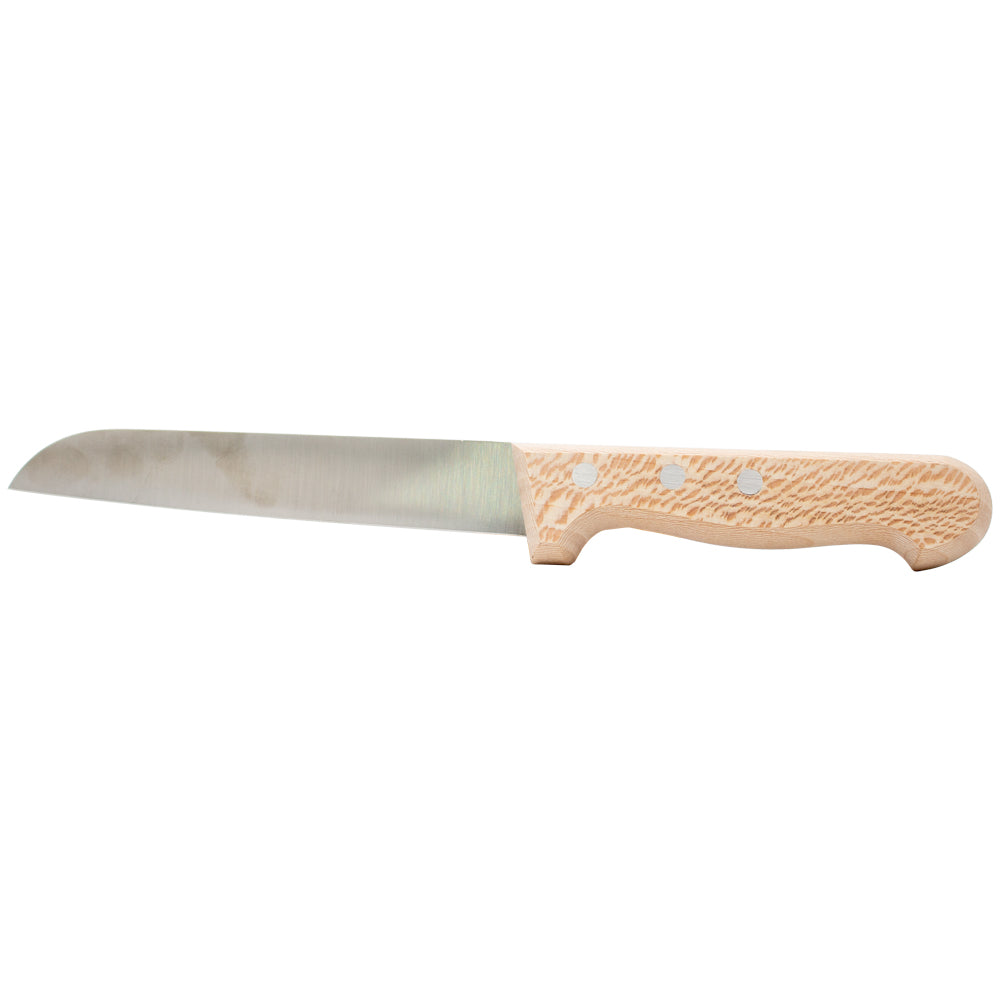 Mattetnmesser-spitz-Form-A150mm-holzgriff-seite