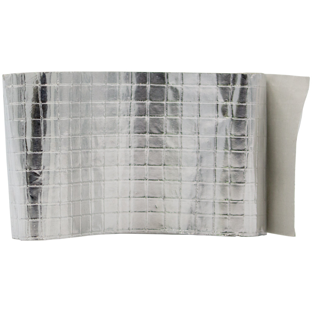 Gitternetz-Struktur des Teclit Alutape Aluminiumklebebands