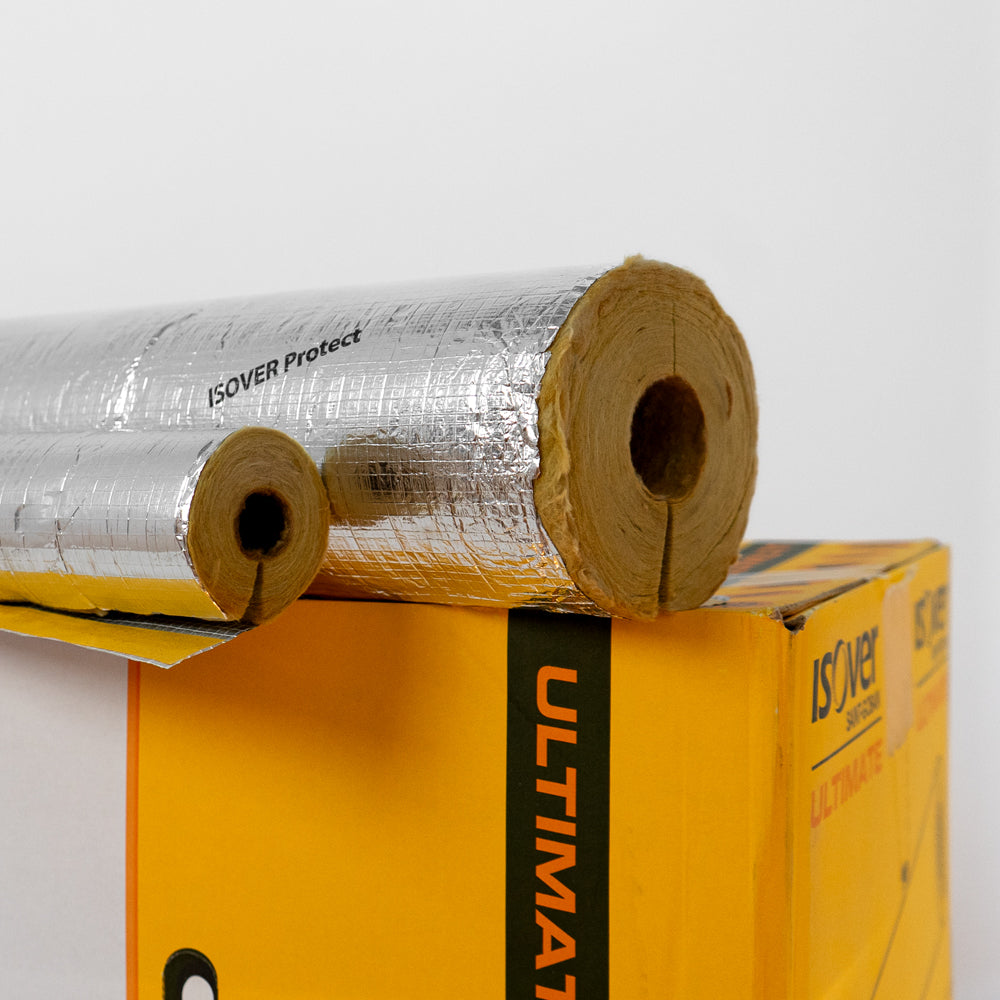 Rohrisolierung Isover U Protect Pipe Section Alu2 - 15mm / 20mm