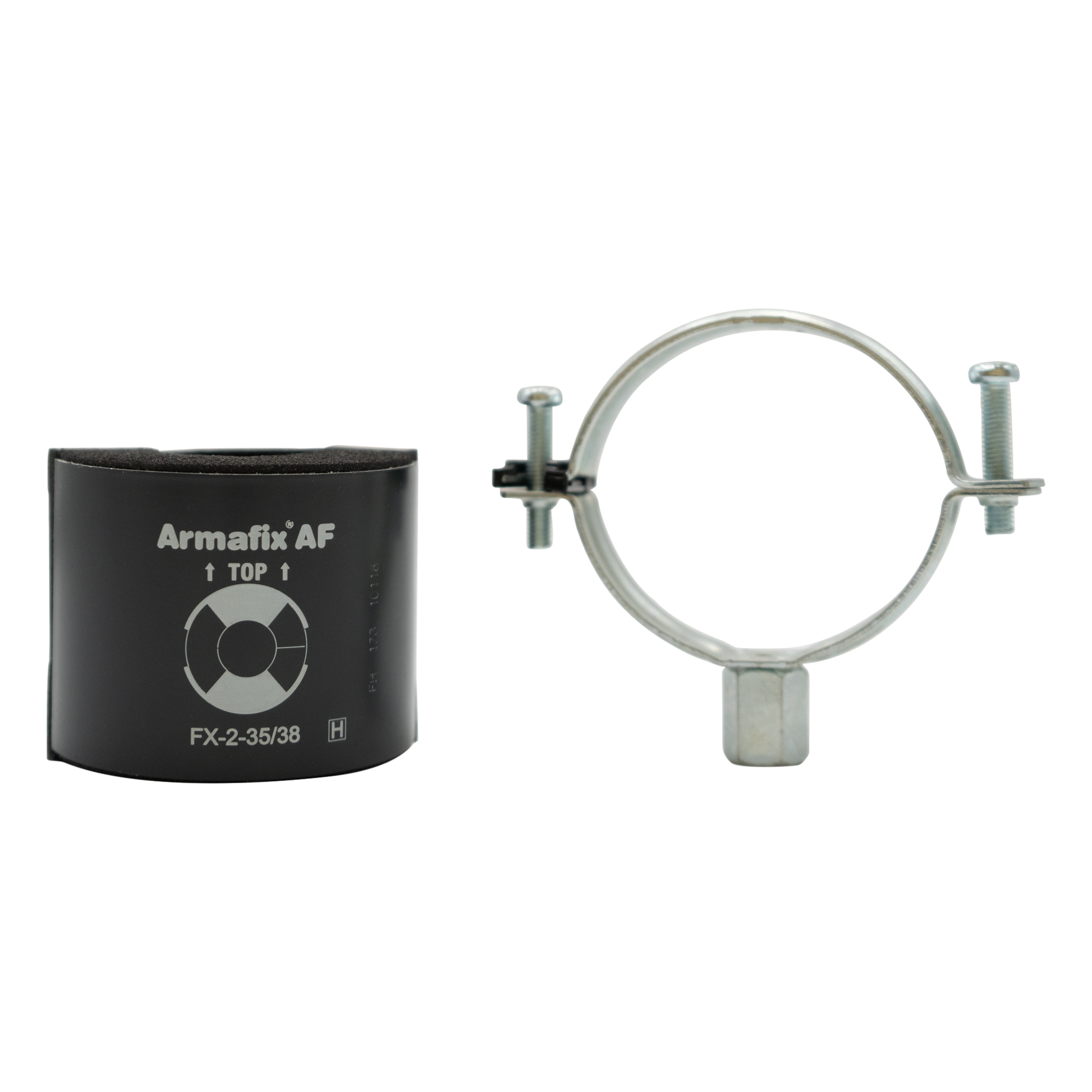 Armafix AF Kautschuk-Rohrträger und Rohrschelle aus Metall