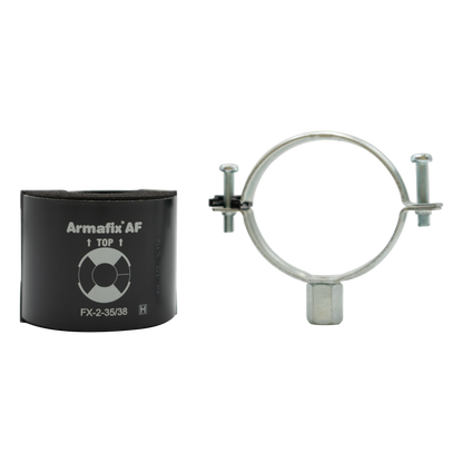 Armafix AF Kautschuk-Rohrträger und Rohrschelle aus Metall