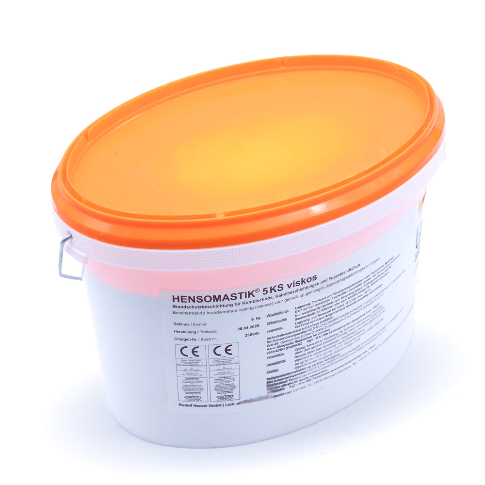 Hensomastik 5 KS Brandschutzbeschichtung 6kg Eimer 