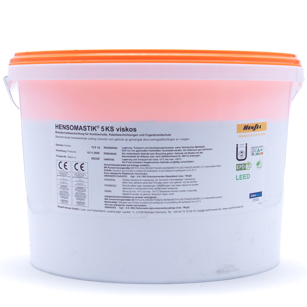 Henstel Brandschutzbeschichtung für Kombischotts und Kabelbeschichtung
