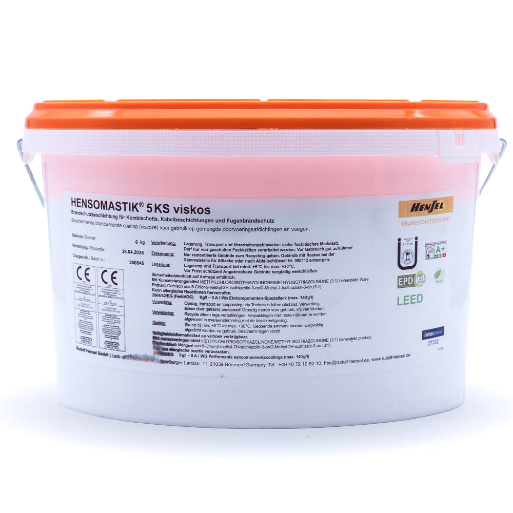 Hensel Brandschutzbeschichtung für Fugen und Kabelbeschichtung
