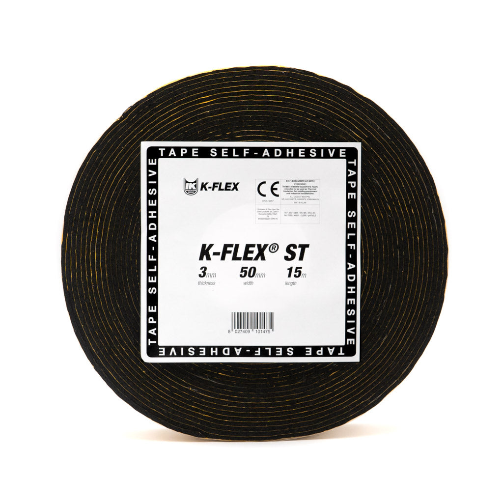 K-Flex ST Band Tape Klebeband Rolle voller Karton frontal gerade