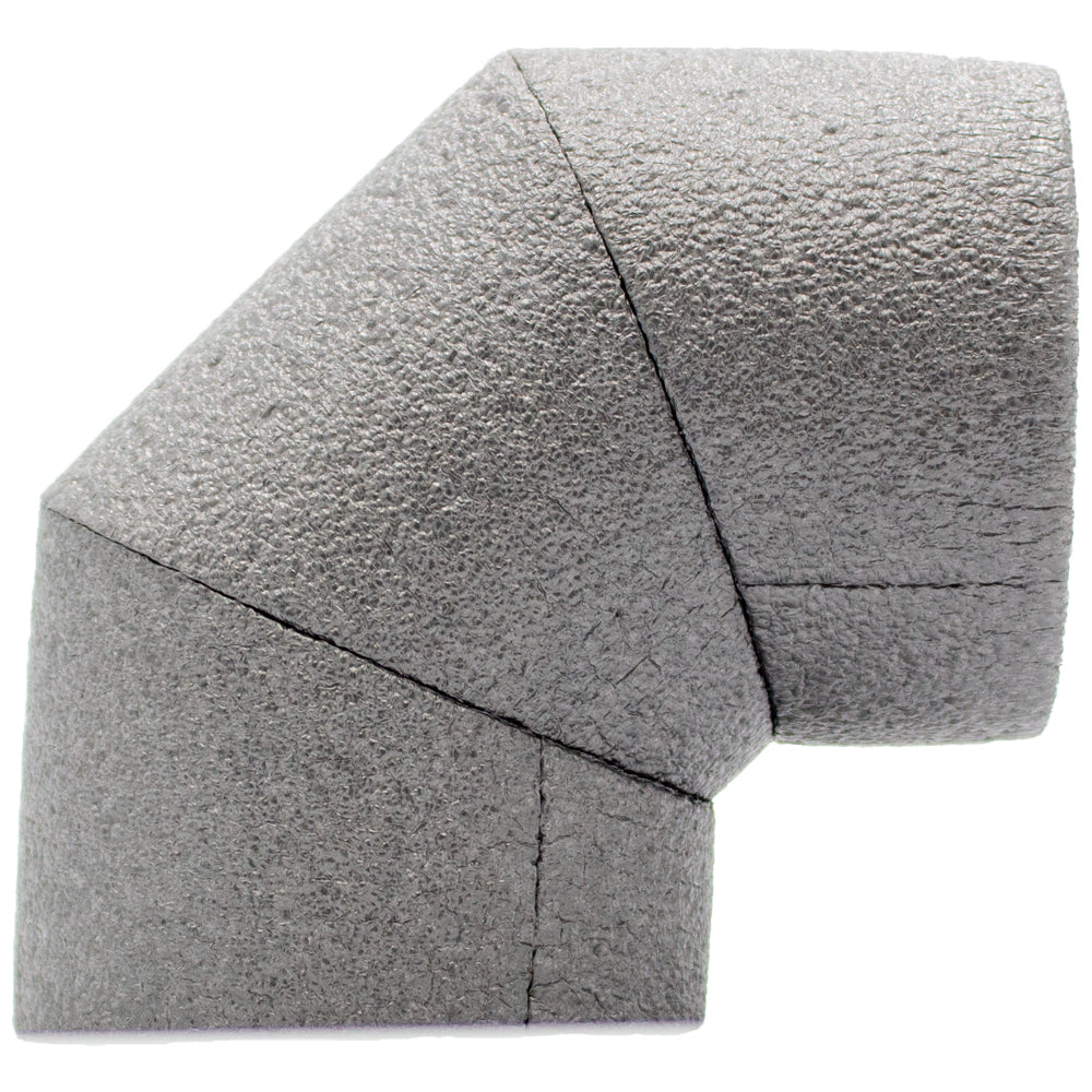 Kaifoam PE Bogen 90° grau