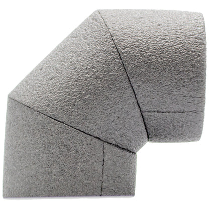 Kaifoam PE Bogen 90° grau