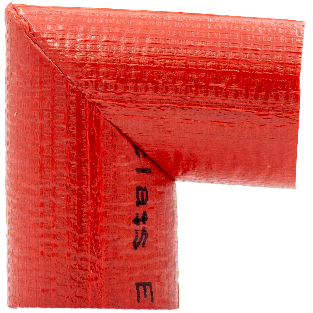 90°Bogen aus roter PE-Rohrisolierung