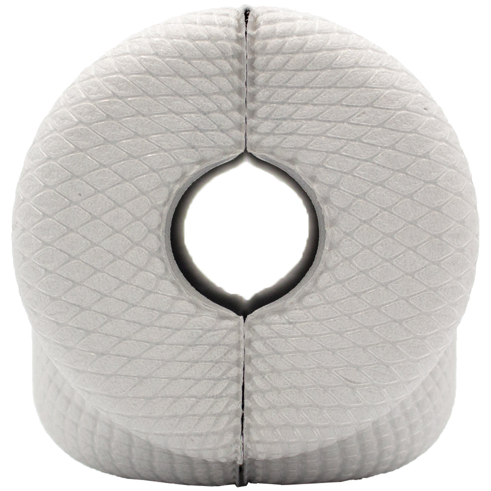 Sebald Ekatherm Weichschaumdämmkappe mit Gitterstruktur für geraden Absperrhahn