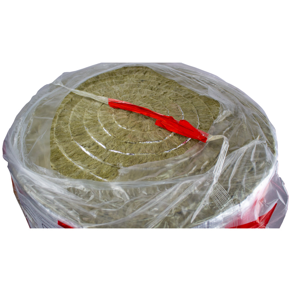 Aufgerollte Rockwool Teclit LM Cold Lamellenmatte für die Kältedämmung