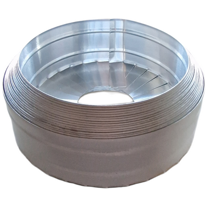 Ekamet-Sebald-Endmanschette-Alu-Grau-innen