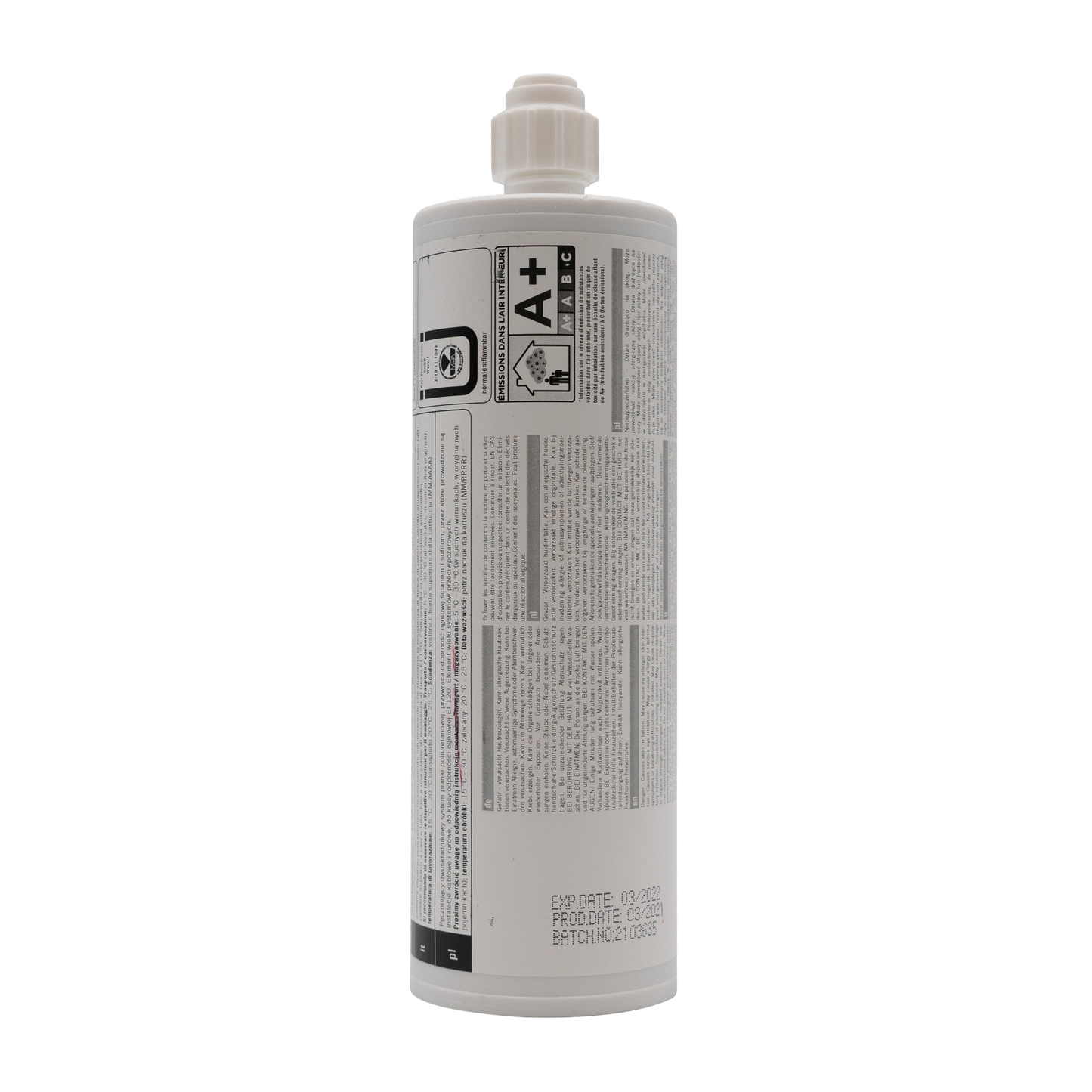 Zapp-Zimmermann Brandschutzschaum ZZ330 380ml Kartusche stehend beschreibung
