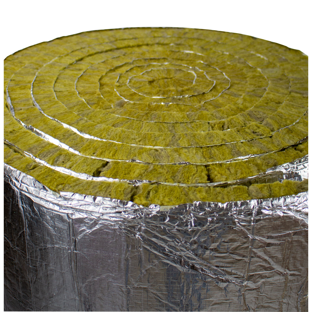 Paroc Hvac Lamella Mat AluCoat – Steinwolle-Lamellenmatte – 20mm / 5m²